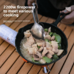 Mini Gas Stove Camping Outdoor Picnic Cooking - Image 7