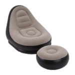 Portable Inflatable Sofa with Footstool – Foldable Bean Bag Leisure Chair - Image 5
