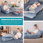 Medium Fiber J-shaped body Pregnancy Pillow - Image 5