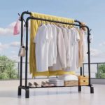 Closet Organizer Coat Rack Stand – Sturdy Carbon Steel Clothes & Shoe Organizer with Hooks - صورة 5