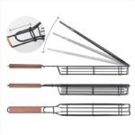 BBQ Grilling Basket Set – Stainless Steel Mesh Baskets for Fish, Meat & Vegetables (3PCS) - Image 7