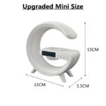 15W Wireless Charger Alarm Clock – Speaker & RGB Night Lamp - Image 3