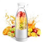 Mini Portable Juicer Blender – USB Rechargeable Fruit & Shake Maker (380ml)