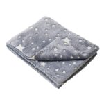 Magic Glow In The Dark Blanket – Star & Moon Luminous Plush Throw - Image 3