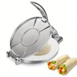Manual Corn Tortilla Press – Aluminum Alloy Dough Maker
