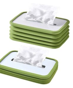 Silicone Tissue Box – Foldable Creative Napkin Holder