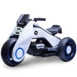 Children's Electric Motorcycle – Baby Balance Ride-On Trike with Remote Control, Music & Lights - صورة 2
