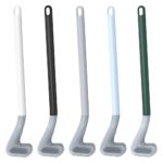 Long Handle Toilet Cleaning Brush – Bendable Silicone Head - Image 2