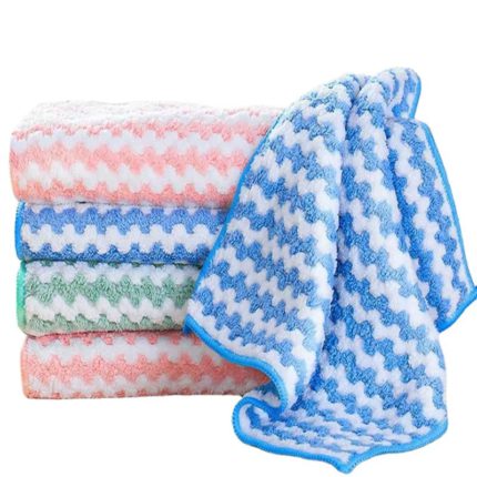 5 PACK Coral Velvet Towels