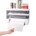 4-in-1 Wall-Mounted Paper Dispenser – Foil, Film & Towel Rack