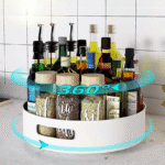 360°Rotating Storage Trays Kitchen Organizer. - Image 4