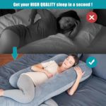 Medium Fiber J-shaped body Pregnancy Pillow - Image 2