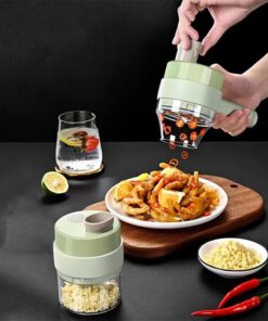 Alternative view of Handheld Electric Vegetable Cutter