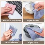 Disposable Compressed Towels – SoftTouch Microfiber Dishwashing Cloths - Image 8