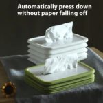 Silicone Tissue Box – Foldable Creative Napkin Holder - Image 2
