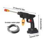 Cordless High Pressure Car Washer – Rechargeable - Image 4