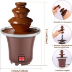 Three Layers Mini Chocolate Fountain - Image 10
