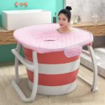Portable Foldable Bath Tub – Adult & Child Household Round Bath Bucket - Image 2