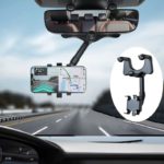 Car Mirror Phone Holder 360°Rotatable - Image 2