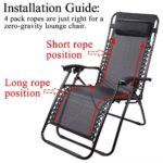 Relax Sling Reclining Chair – Outdoor Folding Zero Gravity Lounge with Footrest - Image 10