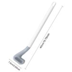 Long Handle Toilet Cleaning Brush – Bendable Silicone Head - Image 3