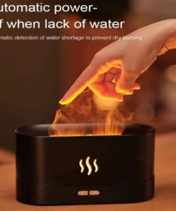 Alternative view of LED Flame Ultrasonic Humidifier