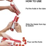 zip slicer cherry slicer fruit and vegetable - Image 5