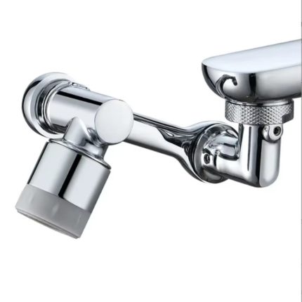 Universal Faucet Extender 1080° Rotatable – Splash-Proof Tap Aerator & Water-Saving Nozzle
