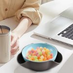 Stylish Double Layer Snack Storage Bowl Nut & Shell Dish - Image 3