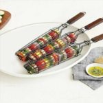 BBQ Grilling Basket Set – Stainless Steel Mesh Baskets for Fish, Meat & Vegetables (3PCS) - Image 9