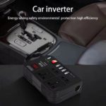 Car Power Inverter – DC 12V to AC 220V Converter with 4 USB & 4 AC Outlets 300W - Image 4
