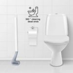 Long Handle Toilet Cleaning Brush – Bendable Silicone Head - Image 4