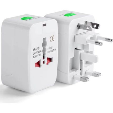 Universal USB Travel Adapter – Compact International Power Adapter
