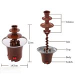 Three Layers Mini Chocolate Fountain - Image 13