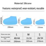Reusable Waterproof Rain Shoe Covers – Portable Silicone Overshoes - Image 4
