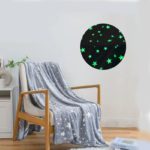 Magic Glow In The Dark Blanket – Star & Moon Luminous Plush Throw - Image 9