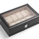 PU Leather Watch Box – 9 Slot Organizer - Image 3
