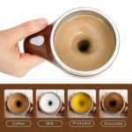 Lazy Self-Stirring Coffee Cup – Magnetic Automatic Mug - Image 2