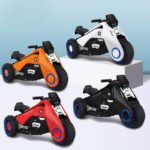 Children's Electric Motorcycle – Baby Balance Ride-On Trike with Remote Control, Music & Lights - صورة 5