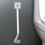 Long Handle Toilet Cleaning Brush – Bendable Silicone Head - Image 6