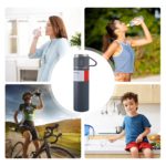 🏷️ Vacuum Flask Set – 500ML Stainless Steel Business Thermos with 3 Cups - Image 3