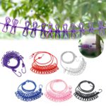 Windproof Clothesline 5M with Clips – Portable Travel Laundry Rope - Image 8