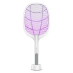 Electric Mosquito Swatter & Bug Zapper – USB Rechargeable 2-in-1
