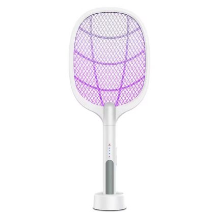 Electric Mosquito Swatter & Bug Zapper – USB Rechargeable 2-in-1
