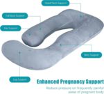 Medium Fiber J-shaped body Pregnancy Pillow - Image 6