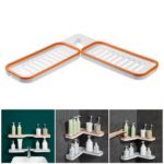 Wall Mount Bathroom Rack – 180° Rotatable Corner Storage Shelf - Image 7