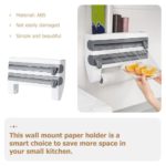 4-in-1 Wall-Mounted Paper Dispenser – Foil, Film & Towel Rack - Image 4