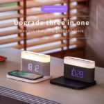 Digital Alarm Clock with 15W Wireless Charger & Night Light - Image 6