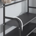 5 Tiers Shoes Rack With Hanger - Image 6