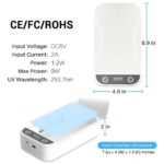 Multifunction Mobile Phone UV Light Sterilizing Box with Wireless Charging - Image 6